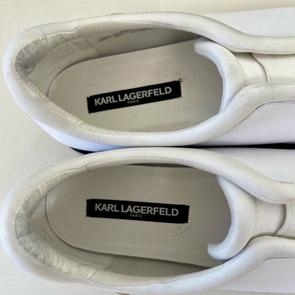 Karl Lagerfeld Mens Sneakers White Sequin 11 main image 10